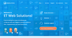 Desktop Screenshot of etwebsolutions.com