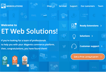 Tablet Screenshot of etwebsolutions.com